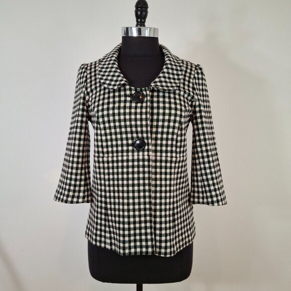 Vintage Le Chateau Babydoll Indie Princess Jacket Sz M Casual Smart Relaxed Fit - Picture 2 of 16